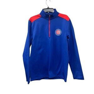 Chicago Cubs 1/4 Zip Pullover GUC M